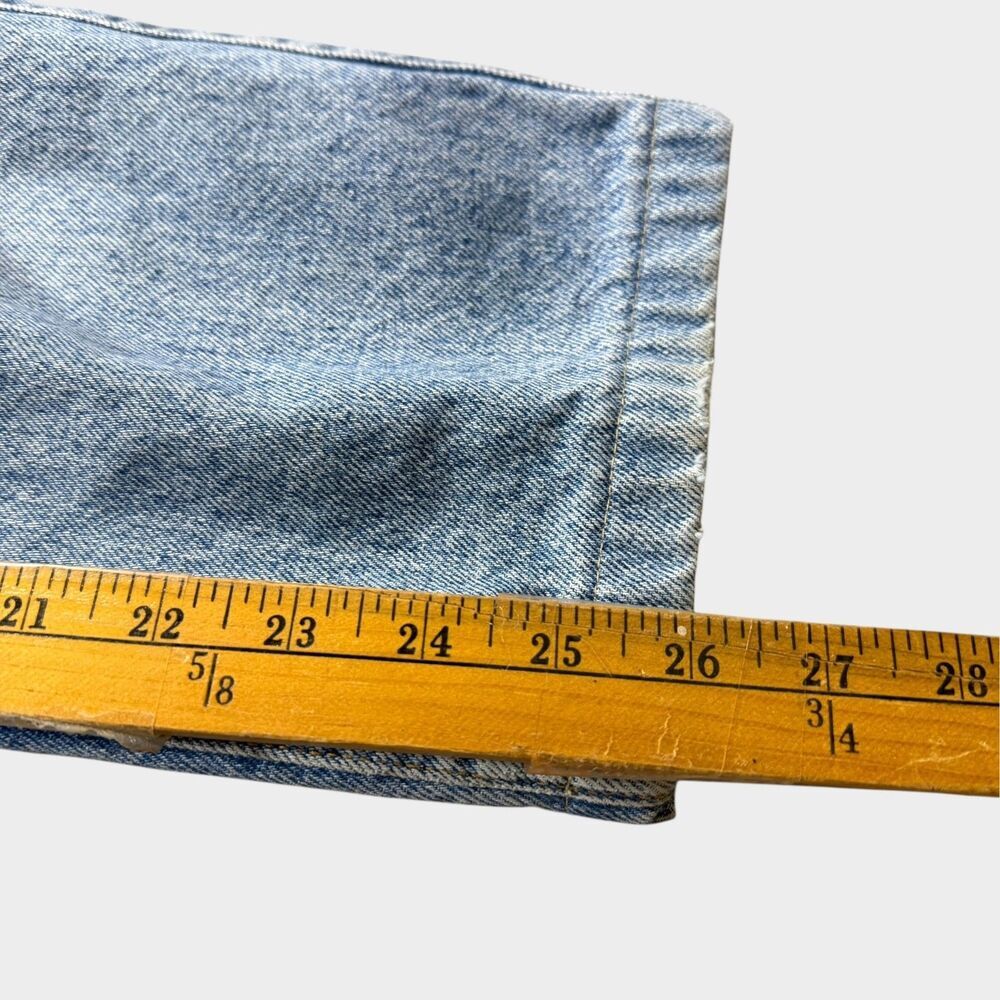 Vtg Levi’s Signature 540 Jeans Mens 36x30 Relaxed Fit Light Wash Denim 90s - Picture 14 of 15
